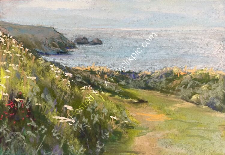 Walking on the coast path 2