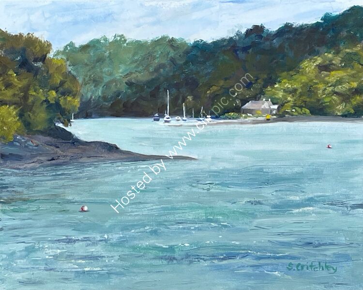Peaceful corner, River Fal