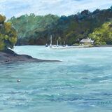 Peaceful corner, River Fal