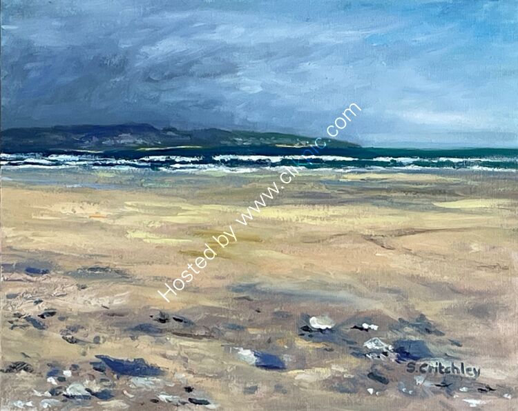 Clouds gathering over St Ives