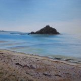 Sunshine behind St Michael's Mount, Cornwall