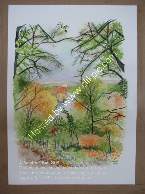 'Turner's View' watercolour