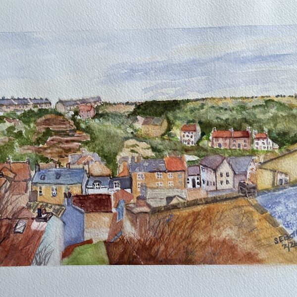 Rooftops in Staithes