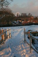 Parsonage Farm in Winter