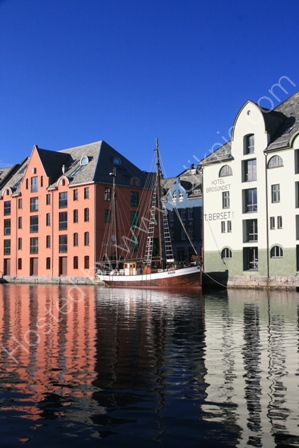 Alesund in the Sun
