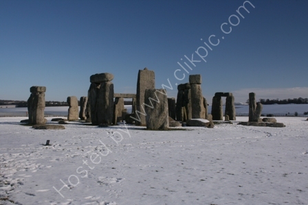 Stonehenge in Winter