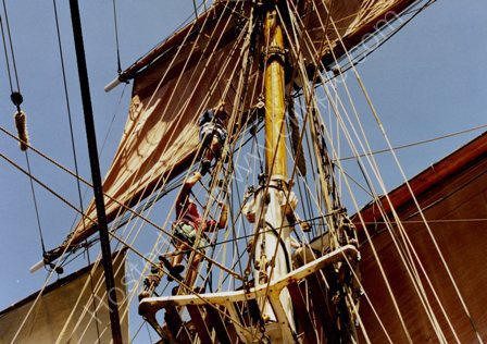 Climbing the Rigging