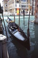 A gondola in Venice