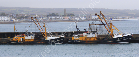 Fishing Boats in Newlyn Harbour