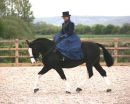 Lady Riding Side saddle