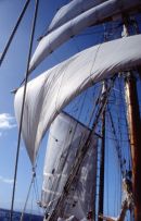 Sailing in Soren Larsen