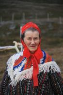 Sami Woman in Arctic Norway