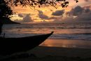Sunset in the Seychelles