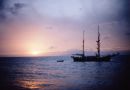 Sunset in the Caribbean