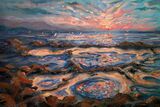 Dazzling Sea. Oil on canvas 30" x 24" SOLD