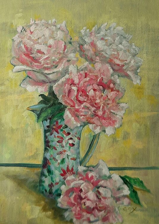 The shimmer of spring Oil on board 14" x 10" £120
