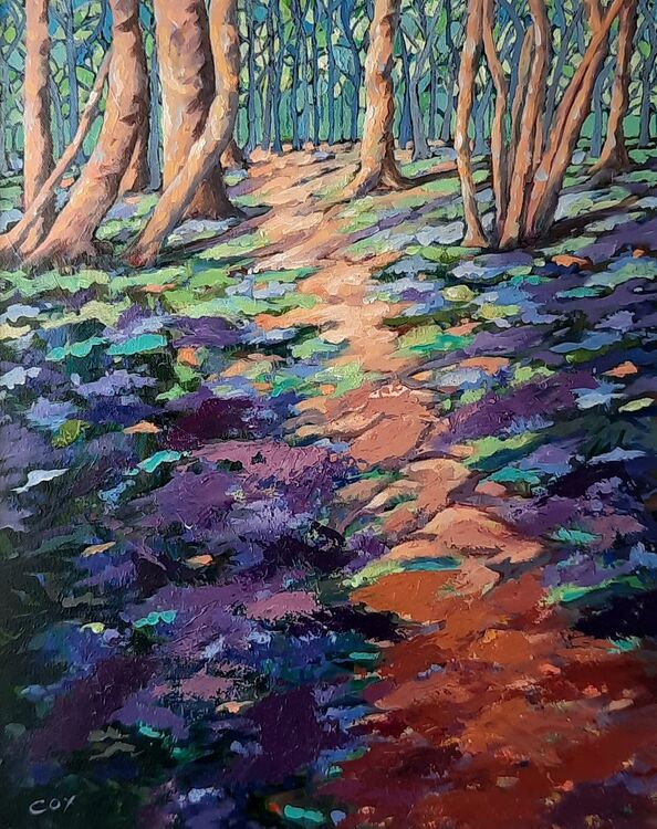 The Old Bluebell woods 20" x 16" framed £425