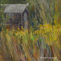 Black-Eyed Susans (currently on exhibition at Stamford Arts Centre priced £185 framed)