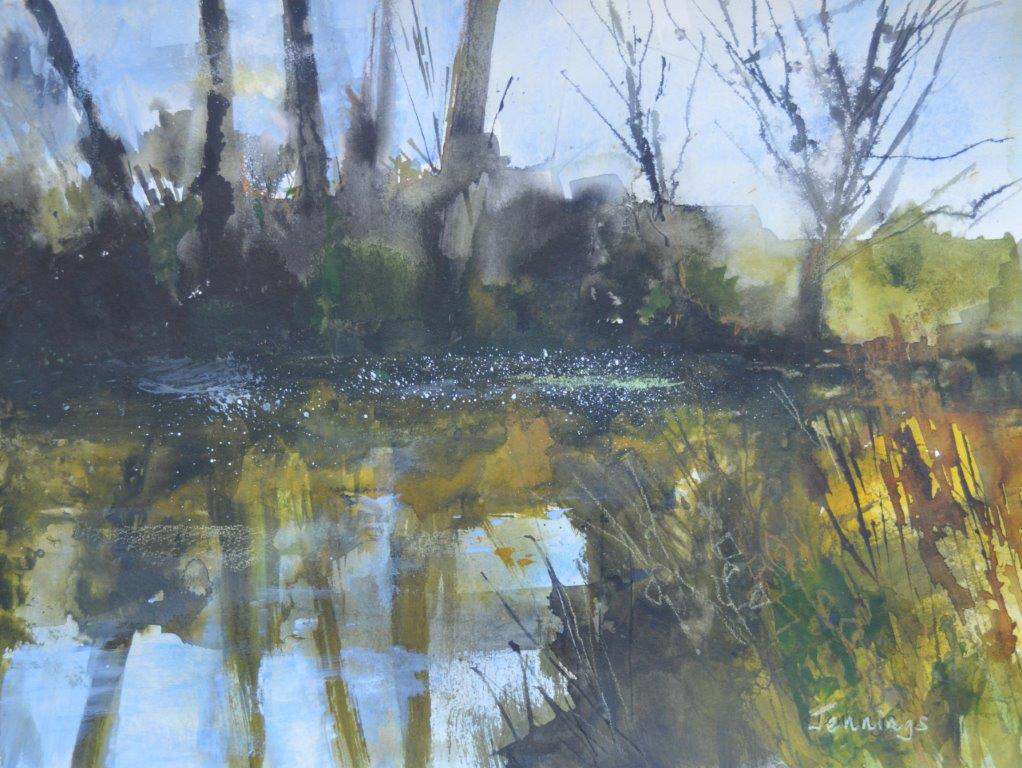 Winter. Tree Reflections 2