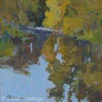 The Yellow Tree (daily painting) (sold)