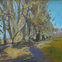 Blue Sky, Purple Shadows