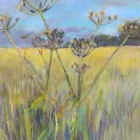 Cow Parsley and Summer Cornfield