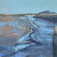 Over the sea wall, RSPB Titchwell