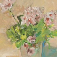 Pink Geraniums (SOLD)