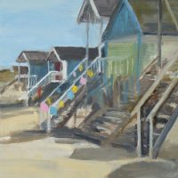 Ready for the party, Wells next the Sea (SOLD)