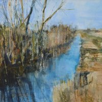 Sedge and willow, Wicken Fen (Sold)