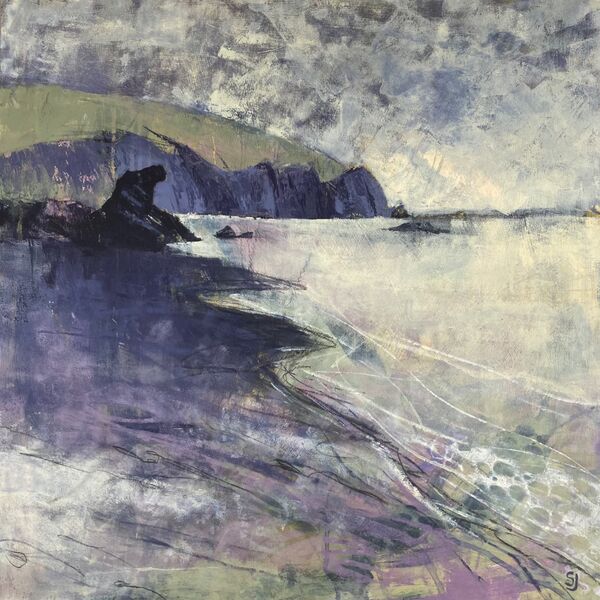 Evening calm at Llangrannog