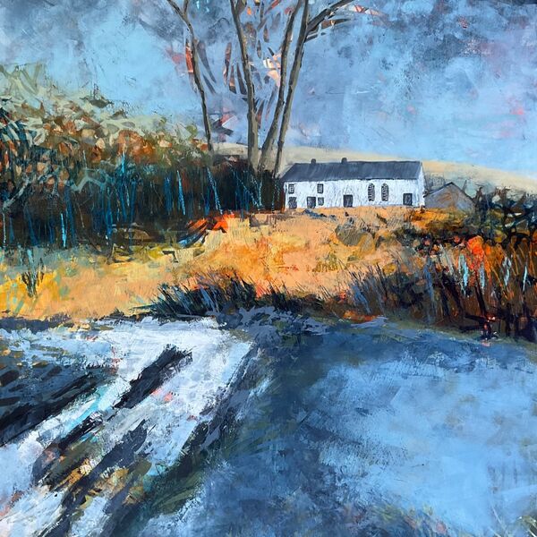 River running past Soar y Mynydd Chapel (SOLD)