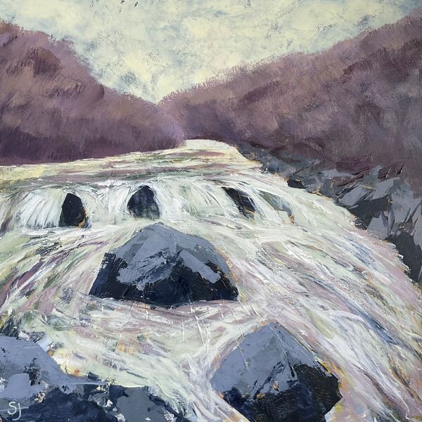 River Teifi in spate