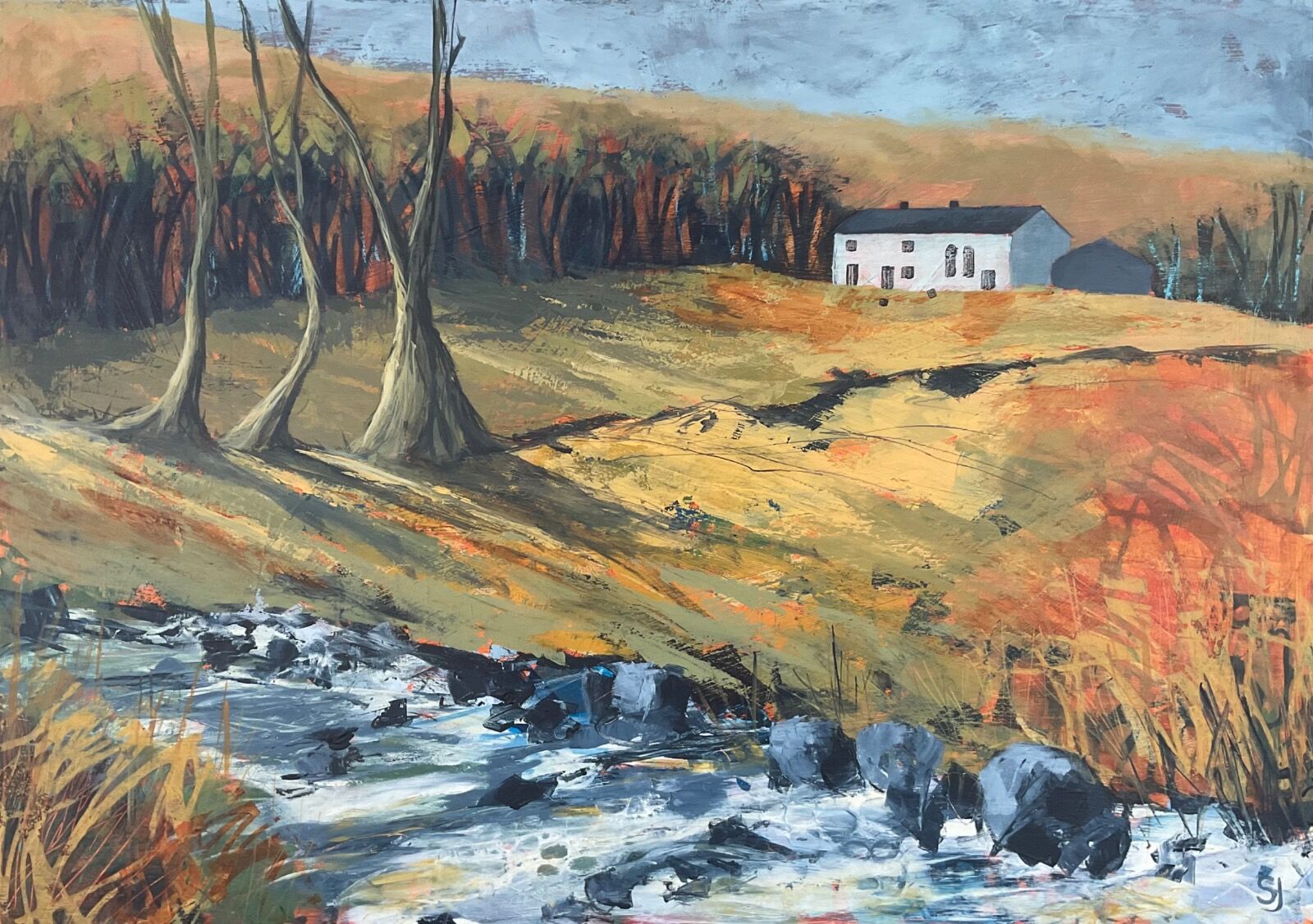Soar y Mynydd after the trees