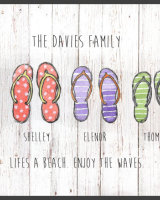 Flip flop prints