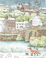 Bridgnorth in the snow