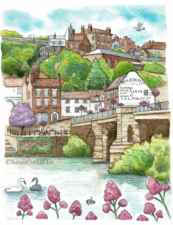 Bridgnorth summertime