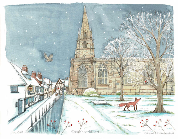 St Alkmunds church Shrewsbury