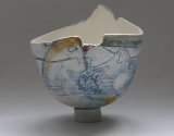 Graffiti rocking bowl