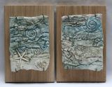 Wood mounted wall plaques