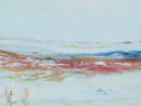 swimming away 40 x 100cm