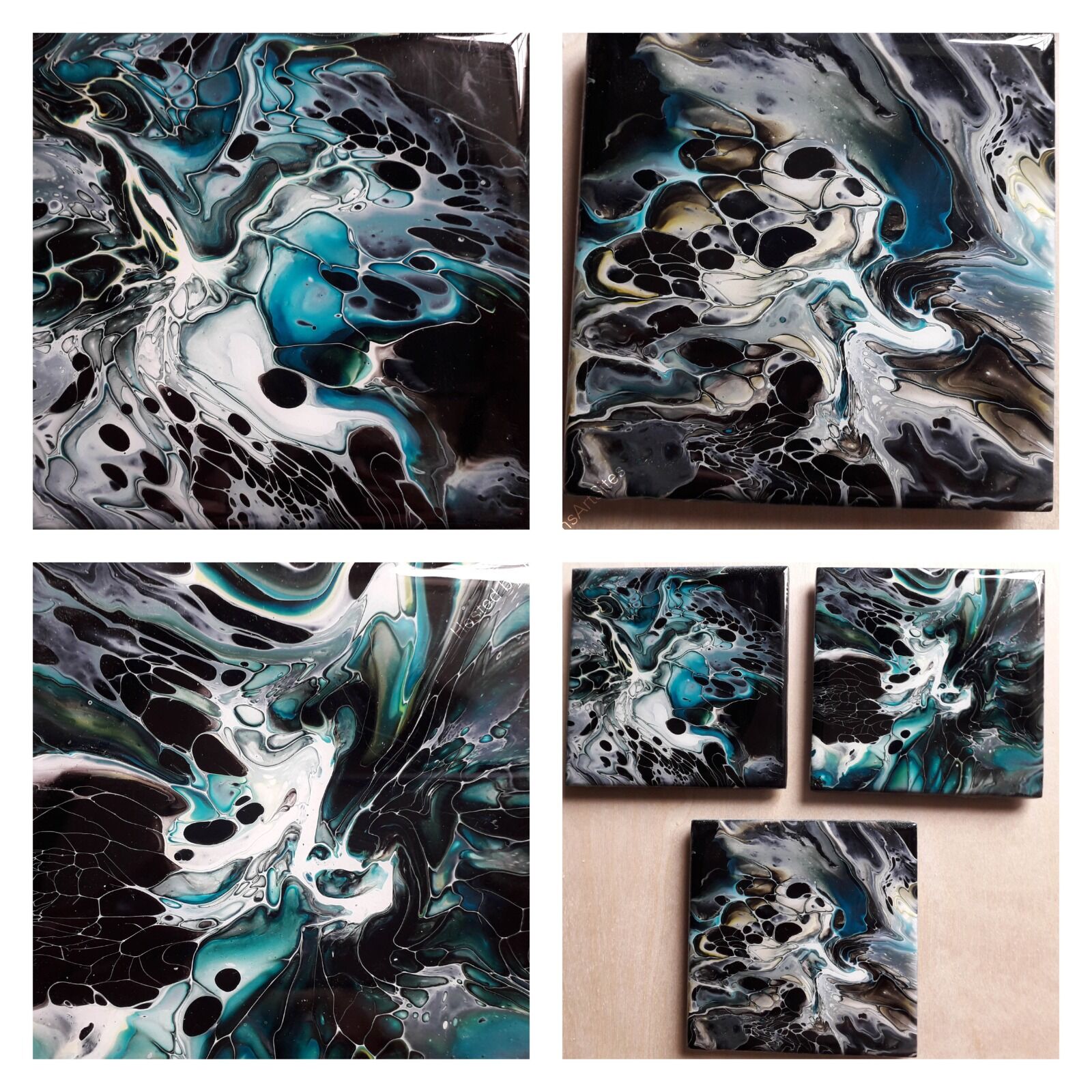 Coaster Set Five - Collage
