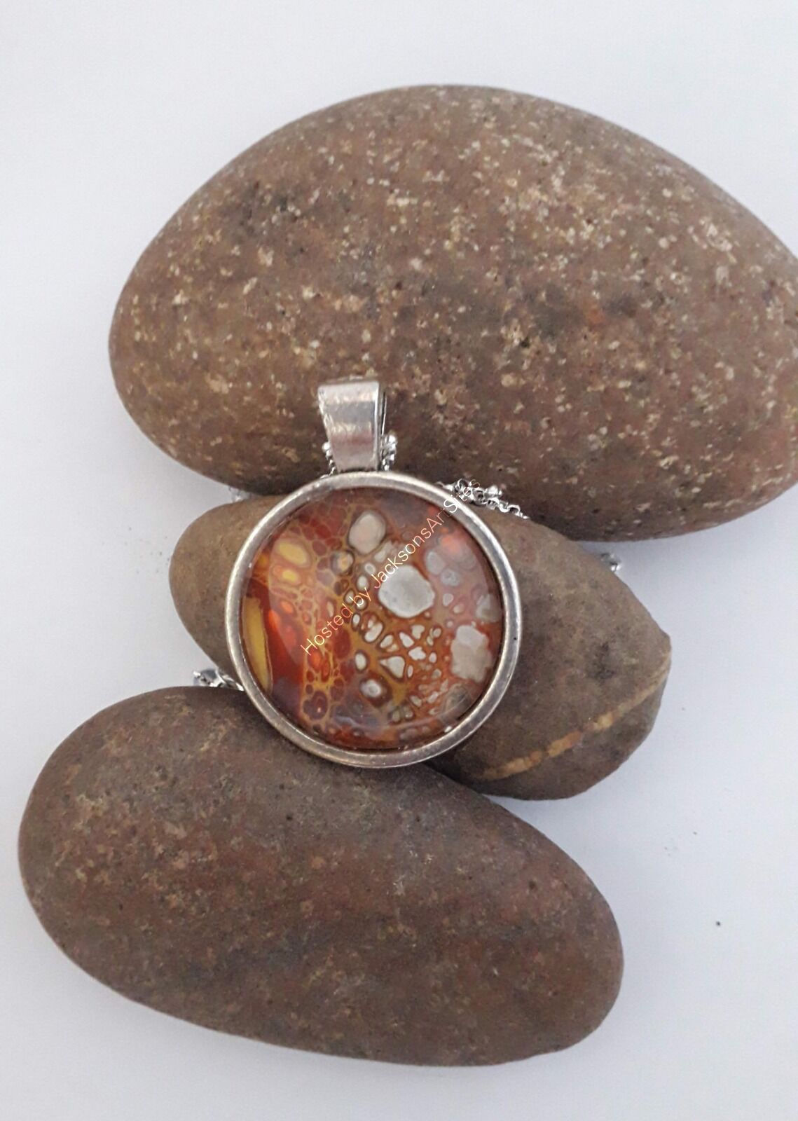 Copper, Gold Pendant