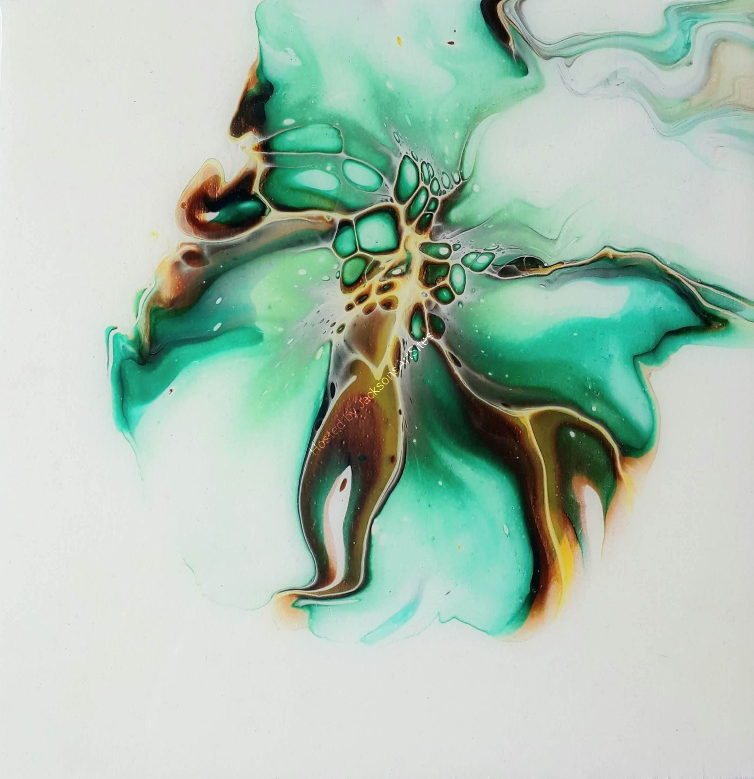 Green and Bronze Bloom