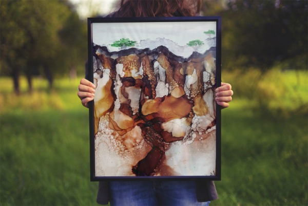 Original Alcohol Ink Paintings