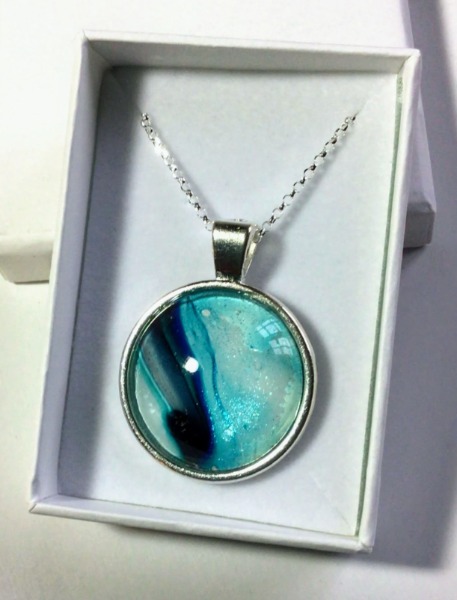 Turquoise Round Pendant