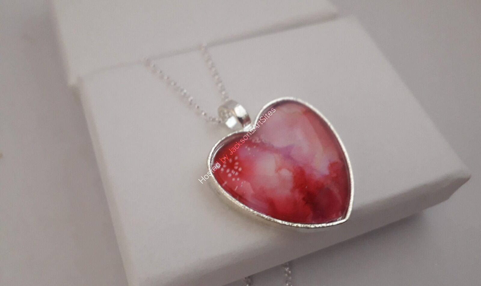 Pink Heart Pendant