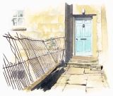 watercolour_architectural illustration_sally barton_StreetView