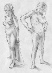 Life Drawing: Female nude LifeDrawing_SallyBarton_FemaleNude