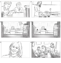 From a series for Dolmio Storyboards_Dolmio_SallyBarton